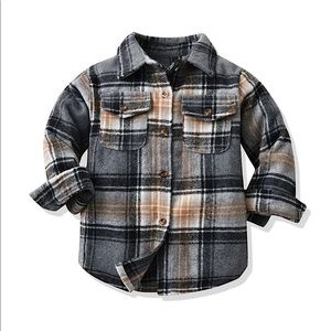 BOYS PLAID FLANNEL